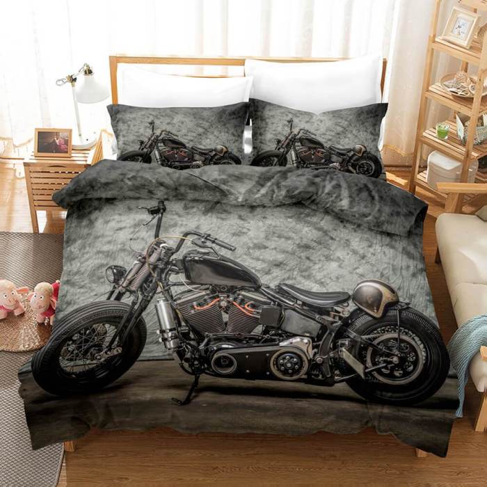 Motocross Dirt Bike Bedding Sets Duvet Covers Comforter Bed Sheets