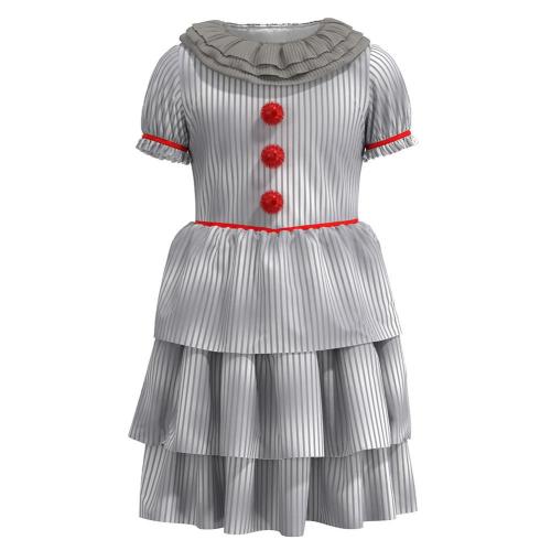 It Pennywise Stephen King‘S Kids Children Halloween  Cosplay Costumes