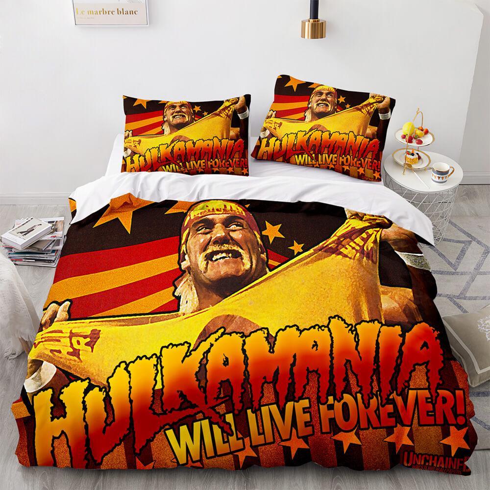 US 44.88 Wwe Raw Cosplay Bedding Sets Soft Duvet Covers Comforter