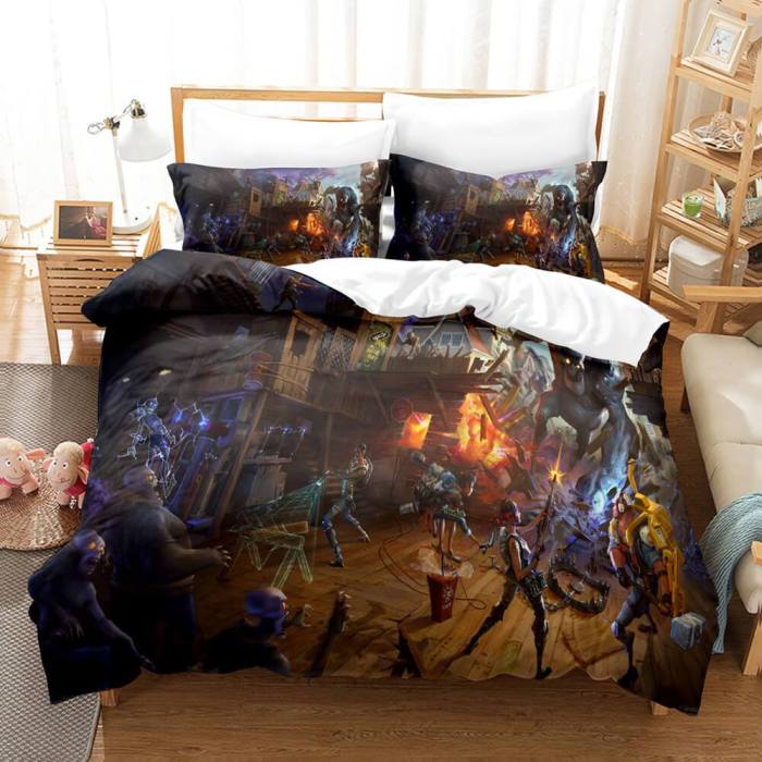 Game Fortnite Cosplay Bedding Set Duvet Covers Comforter Bed Sheets
