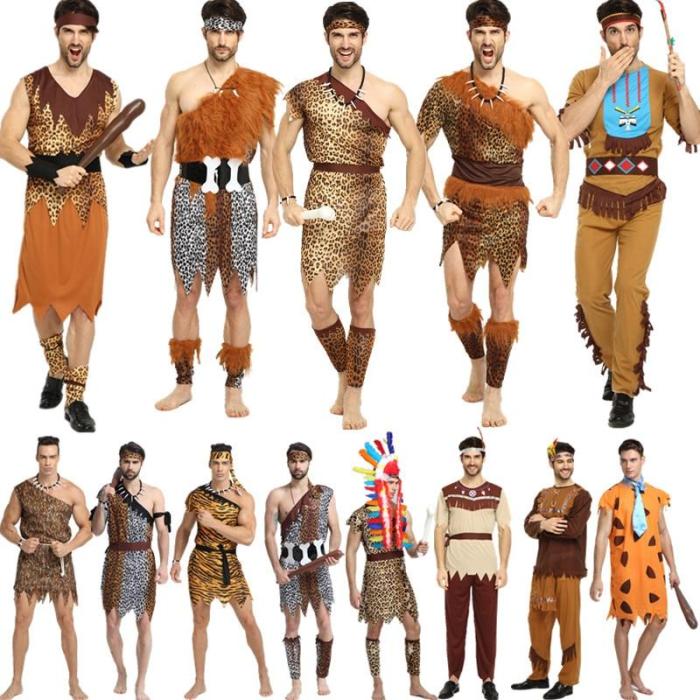 Sale Cosplay Indian Halloween Costumes For Men ,Supplies Indian Dress For Women,Couples Costume Pocahontas Adult Fancy Dress