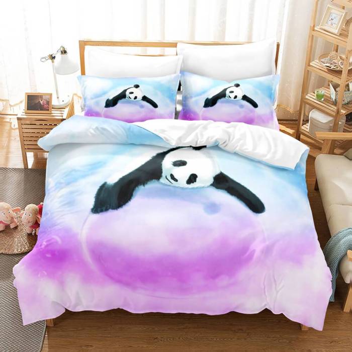 Cartoon Animals Cosplay Comforter Bedding Sets Duvet Covers Bed Sheets