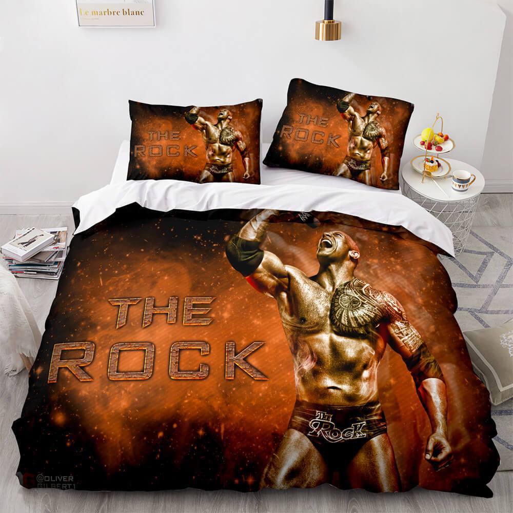 US 44.88 Wwe Raw Cosplay Bedding Sets Soft Duvet Covers Comforter