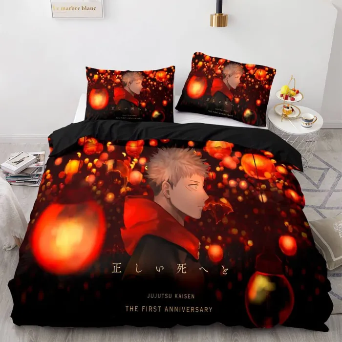Jujutsu Kaisen Cosplay Bedding Sets Duvet Covers Comforter Bed Sheets