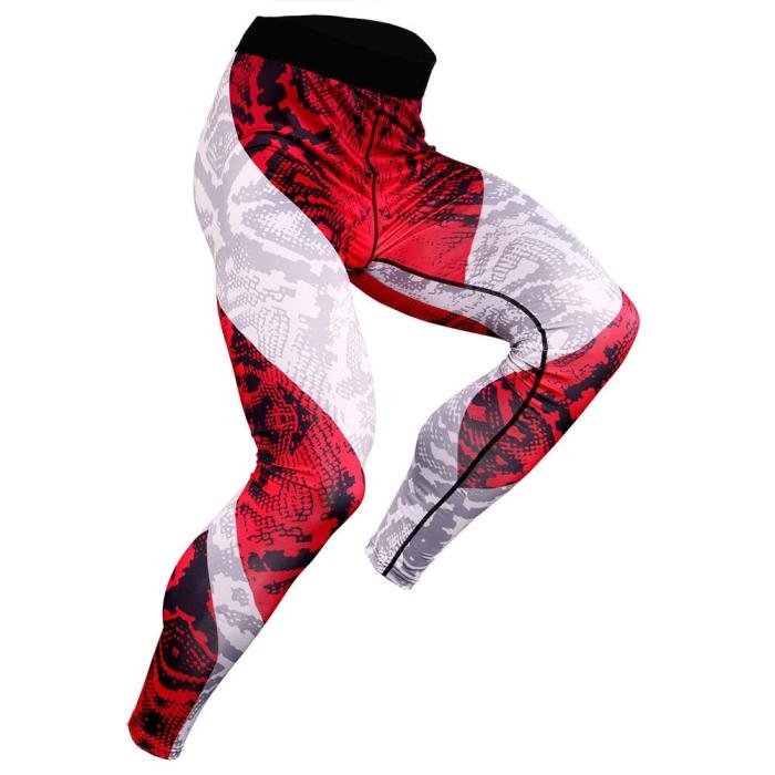 Compression Pants Running Quick Dry Tights Men Training Fitness Sport Leggings Gym Jogging Trousers Sportswear Bottoms