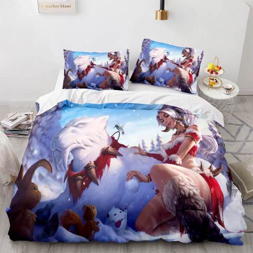 League Of Legends Lol Cosplay Bedding Sets Duvet Covers Bed Sheets