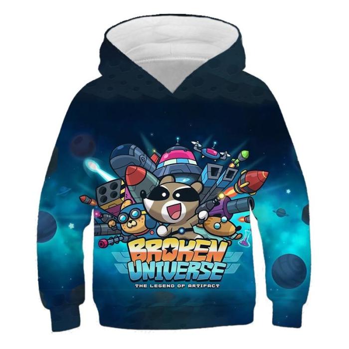 Children'S Hoodie Sweatshirt Boys And Girls  Game Bloons 6 3D Print Hoodies Autumn Kids Oversized Cool Top