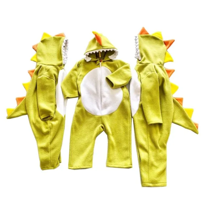Dinosaur Jumpsuit Hoodie For Baby Toddler Onesie Kids Animal Costume