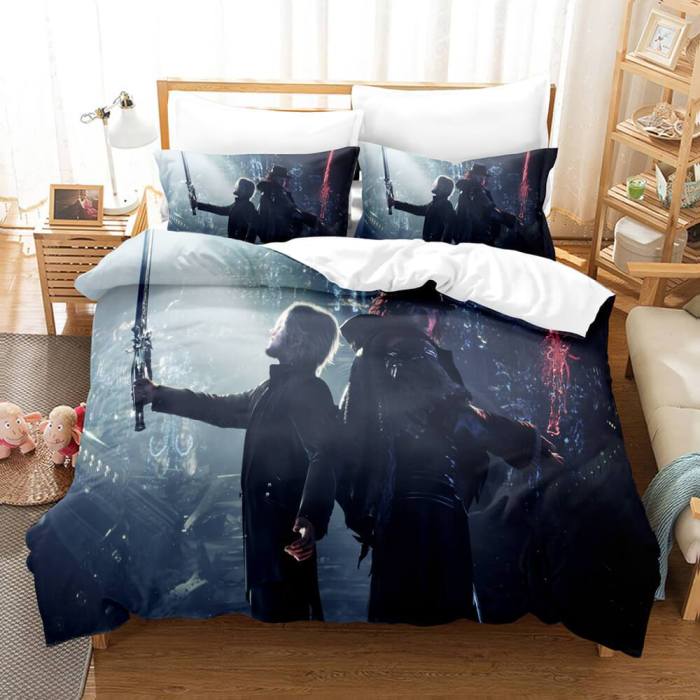 Final Fantasy Bedding Set Quilt Duvet Covers Comforter Bed Sheets