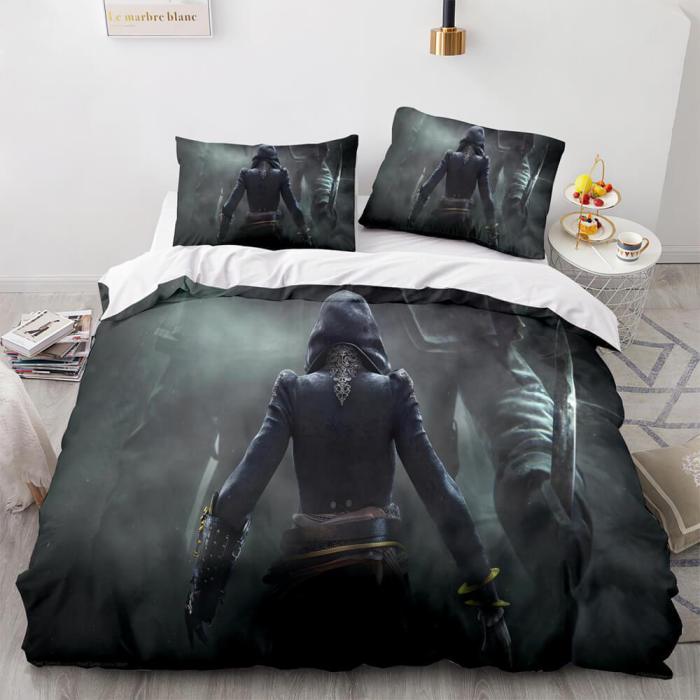 Assassin'S Creed Bedding Set Quilt Duvet Covers Comforter Bed Sheets