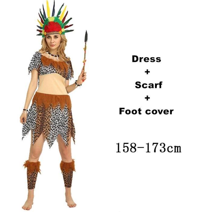 Sale Cosplay Indian Halloween Costumes For Men ,Supplies Indian Dress For Women,Couples Costume Pocahontas Adult Fancy Dress