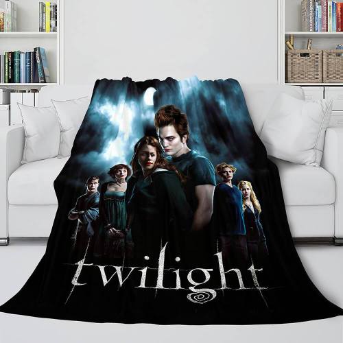 The Twilight Saga Breaking Dawn Cosplay Blanket Flannel Throw Comforter Set