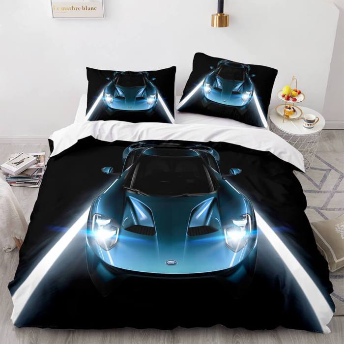 Forza Motorsport Bedding Set Quilt Duvet Covers Comforter Bed Sheets