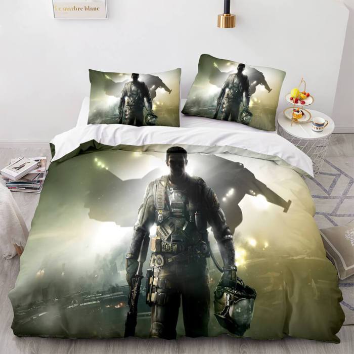 Call Of Duty Bedding Set Quilt Cod Duvet Covers Comforter Bed Sheets