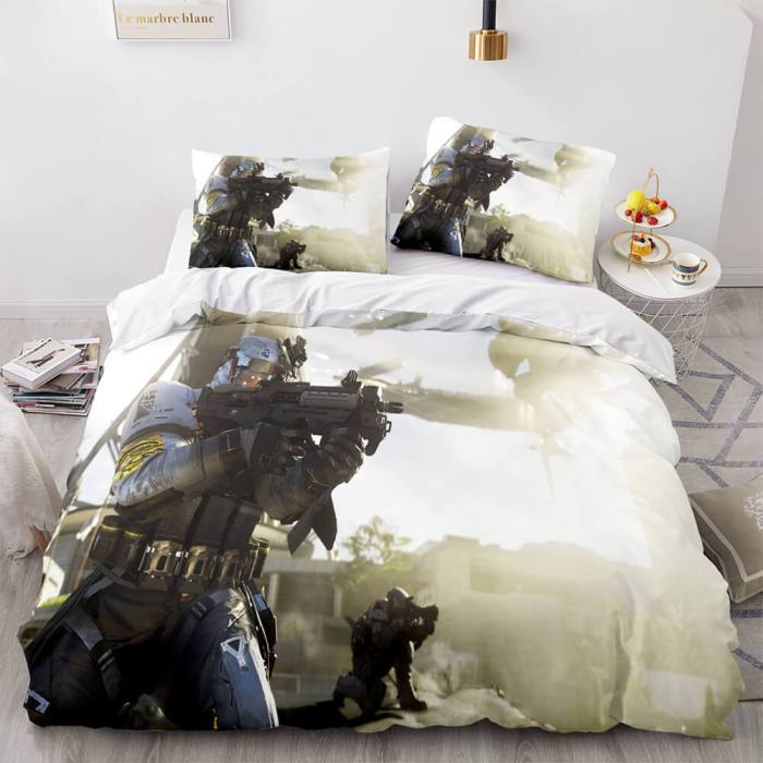 Call Of Duty Bedding Set Quilt Cod Duvet Covers Comforter Bed Sheets