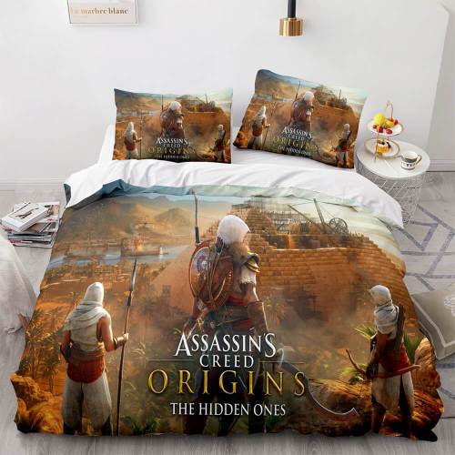 Assassin'S Creed Bedding Set Quilt Duvet Covers Comforter Bed Sheets
