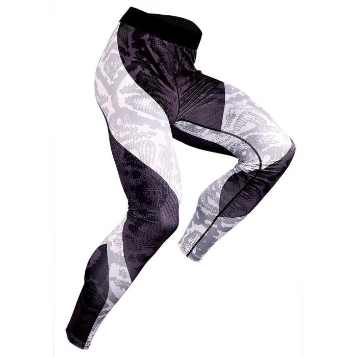 Compression Pants Running Quick Dry Tights Men Training Fitness Sport Leggings Gym Jogging Trousers Sportswear Bottoms