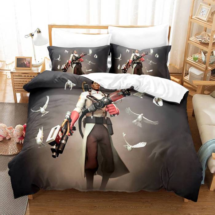 Fortnite Cosplay Comforter Bedding Sets Duvet Covers Bed Sheets