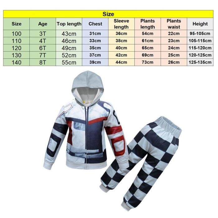 Boys Clothes Performance Clothing Descendants 3 Carlos Clothes Set Christmas Costume Party 3D Boys Casual Costumes Carnival