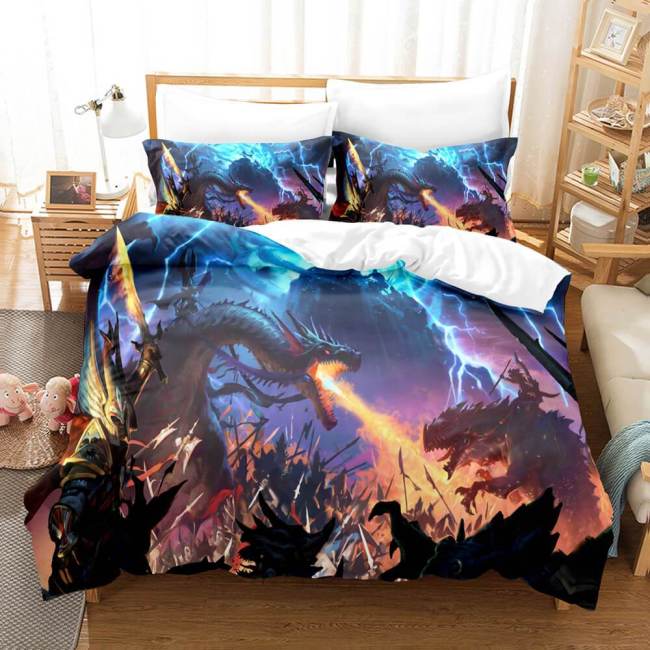 Warhammer 40K Cosplay Comforter Bedding Set Duvet Covers Bed Sheets