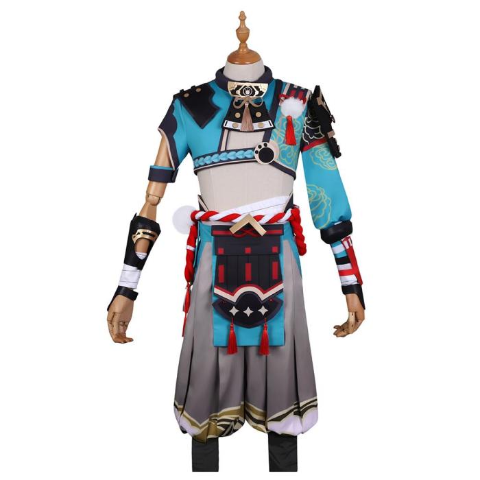 Genshin Impact Gorou Halloween Drive Thru Cosplay Costume