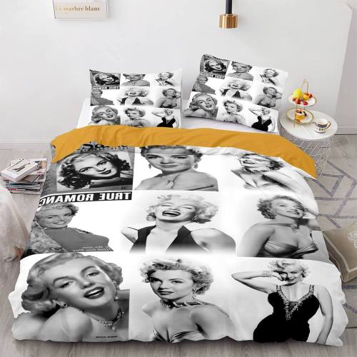Marilyn Monroe Cosplay Bedding Sets Duvet Covers Comforter Bed Sheets
