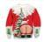 Ugly Christmas Sweater O Neck Couple Print Dog Novelty Ugly Christmas Sweater Unisex Men Women Long Sleeve Pullover
