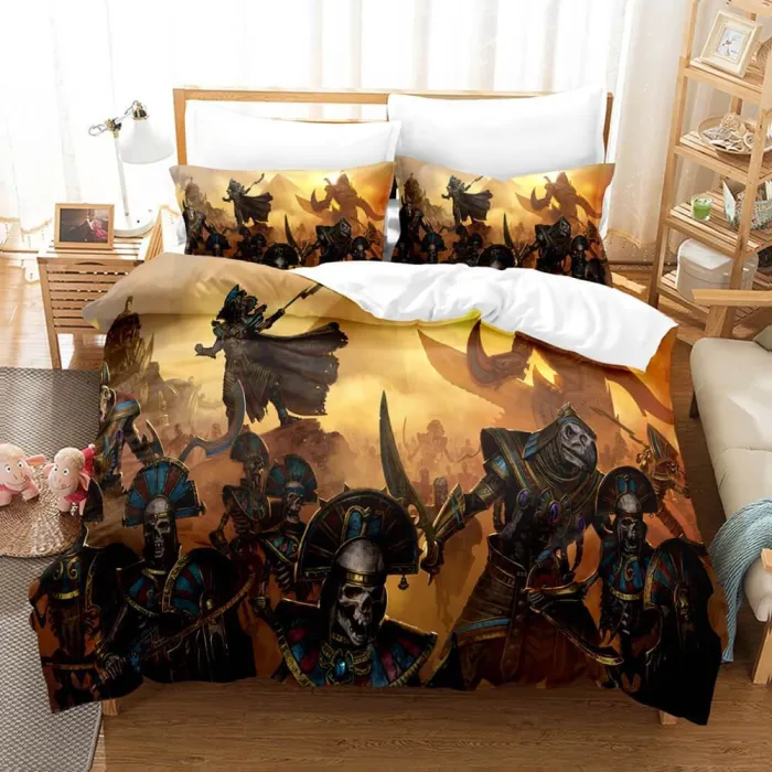 Warhammer 40K Cosplay Comforter Bedding Set Duvet Covers Bed Sheets