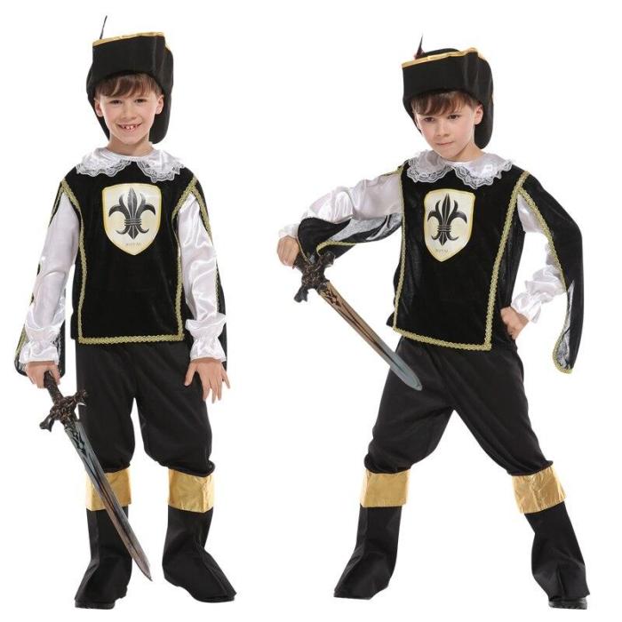 Halloween Children'S Costumes Roman Warrior Sets Adult Performing Costumes Spartan Warrior Clothes Dress Up No Weapons