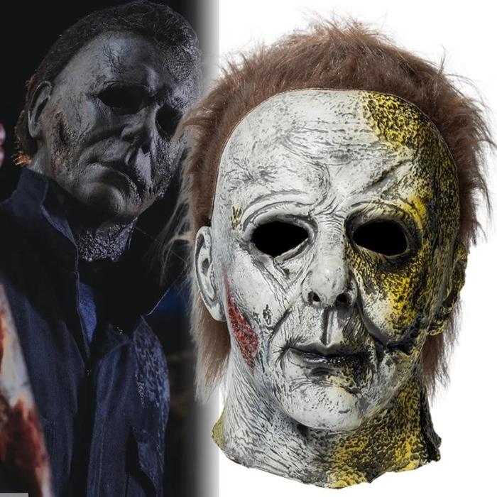 Halloween Kills Movie Cosplay Mask Latex Full Face Helmet Horror Masquerade Party Prop