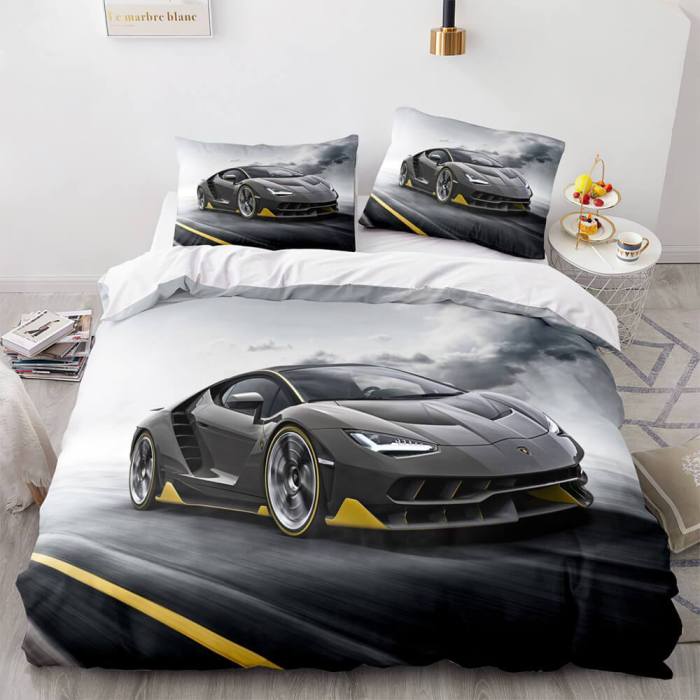 Forza Motorsport Bedding Set Quilt Duvet Covers Comforter Bed Sheets