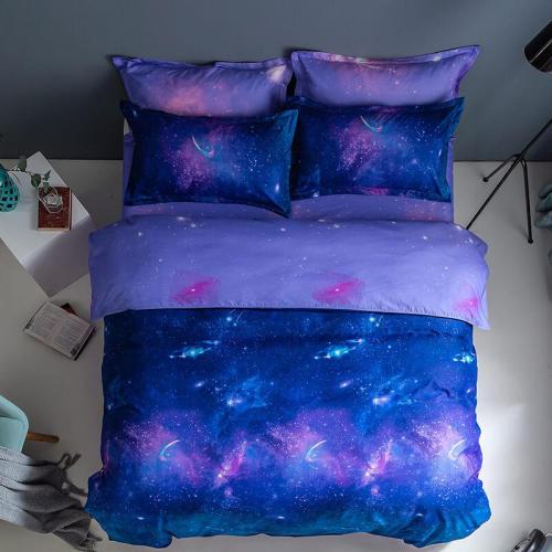 Galaxy Bedding Set Duvet Covers Comforter Bed Sheets For All Seasons