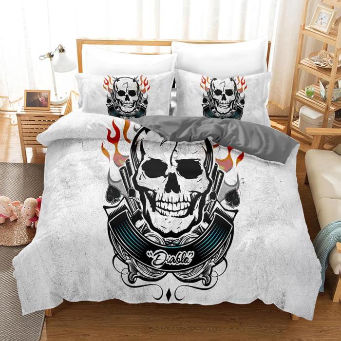 Suicide Squad Harley Quinn Bedding Set Duvet Cover Comforter Bed Sheets