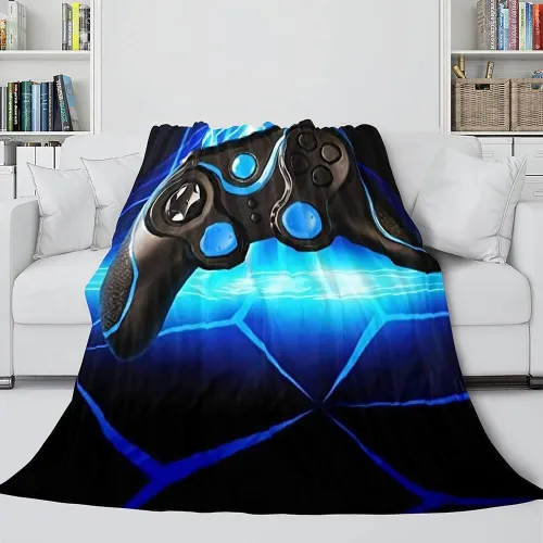 Ps4 Gamepad Flannel Blanket Throw Bedding Comforter Bedding Sets