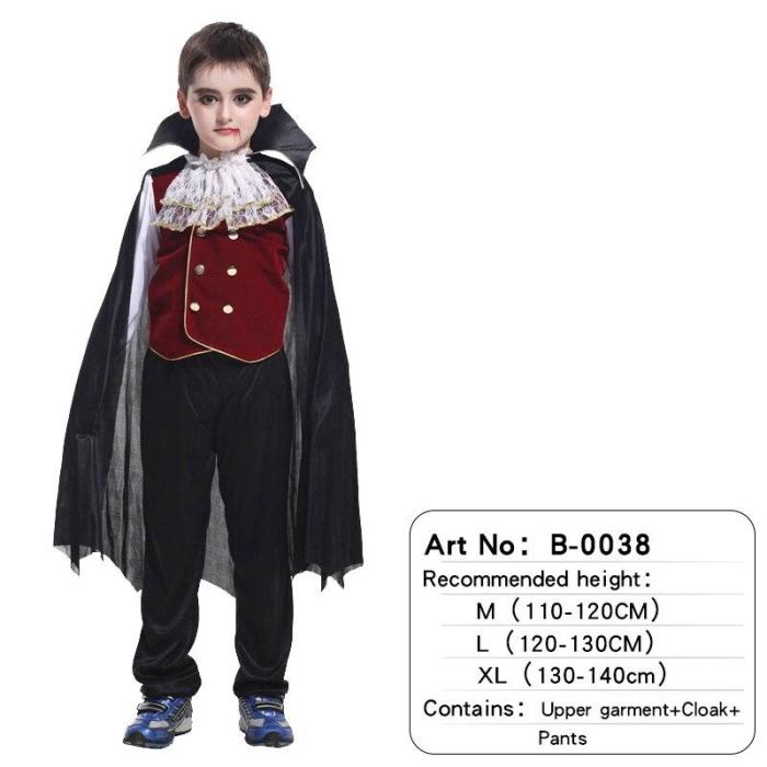 Halloween Vampire Costume Cosplay Earl Dracula Men'S Cosplay Costumes Party Stage Costume