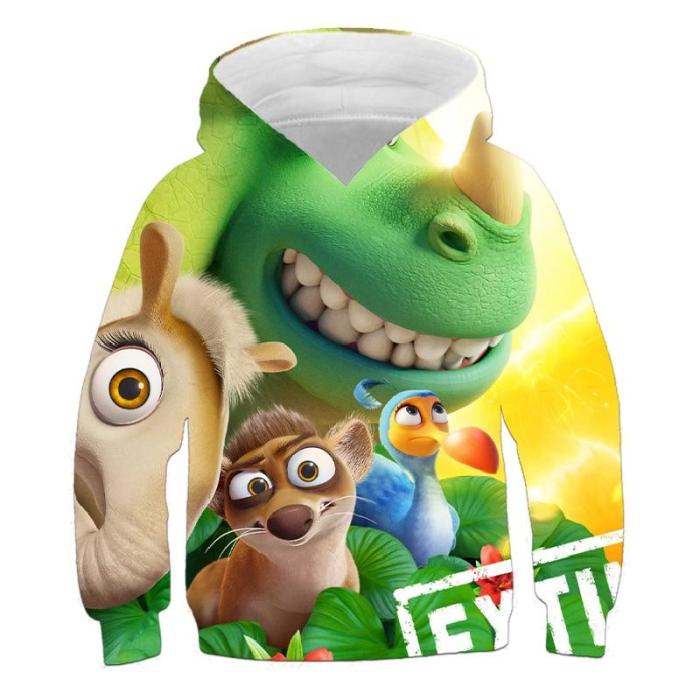 Kids Clothes Girls Cute Cartoon Dog 3D Print Hoodies Children'S Clothing Autumn Bluey Sweatshirts Boys Long Sleeve Tops Outfits