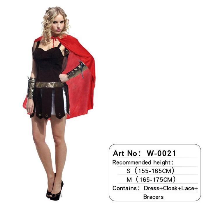 Adult Halloween Witch Scary Clothes Outfit Set Pirate Cosplay Costumes For Women Stage Performance Party Gift Christmas