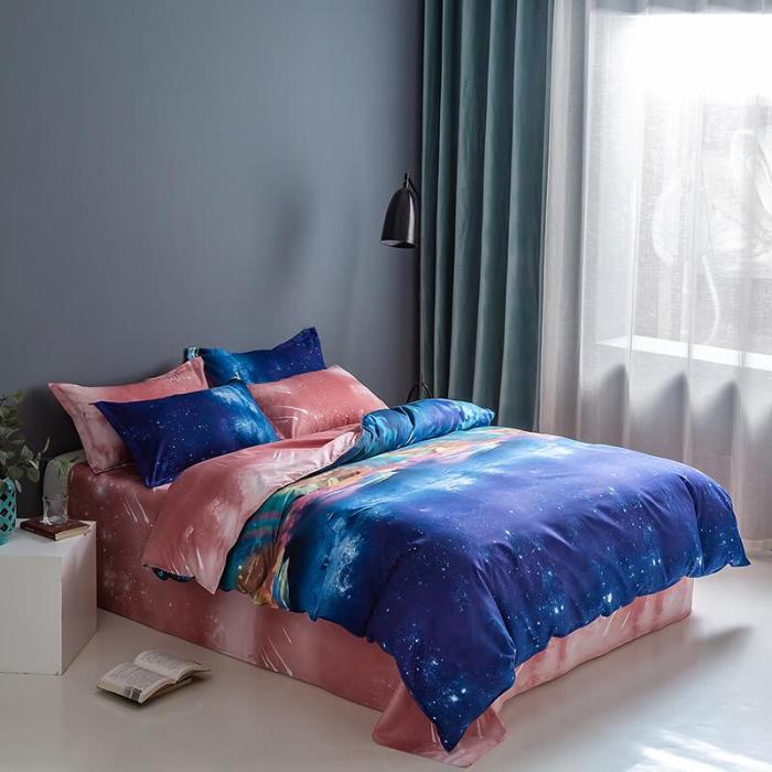 Galaxy Comforter Bedding Sets Duvet Covers Pillow Slips Bed Sheets