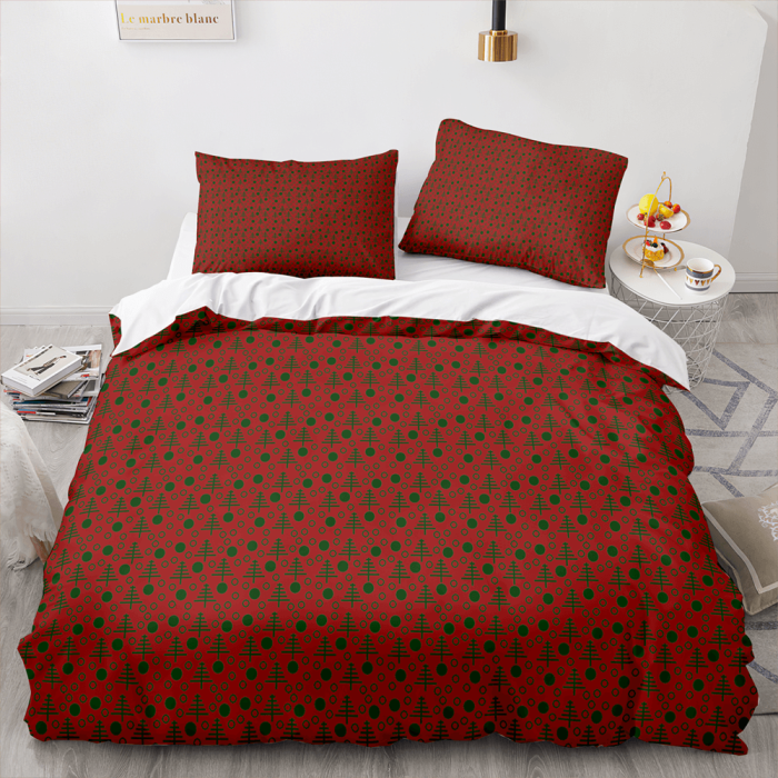 Christmas Santa Claus Bedding Sets Duvet Covers Comforter Bed Sheets