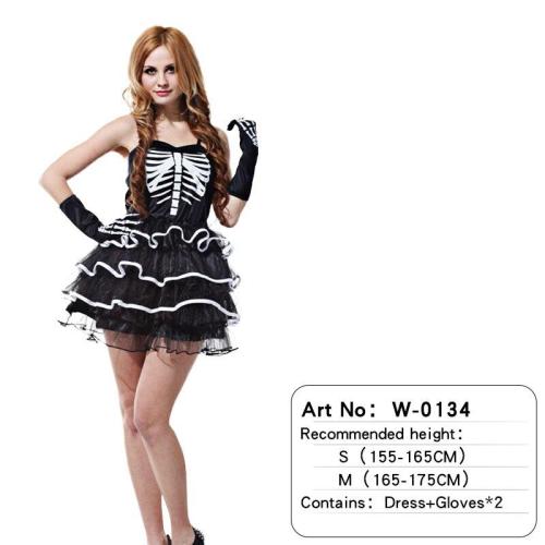 Halloween Adult Children Costumes Masquerade For Men And Women Skull Skeleton Ghost Party Clothes Horror Bodysuit