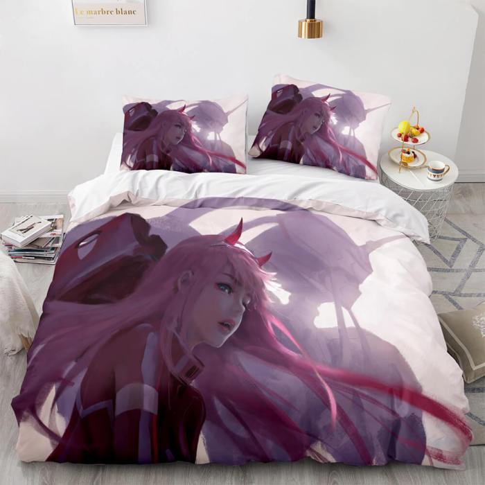 Game Ghost Knife Comforter Bedding Set 3 Piece Duvet Covers Bed Sheets