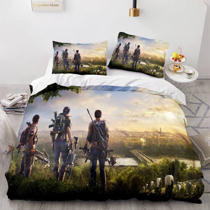 Tom Clancy'S The Division Cosplay Comforter Bedding Set Duvet Covers