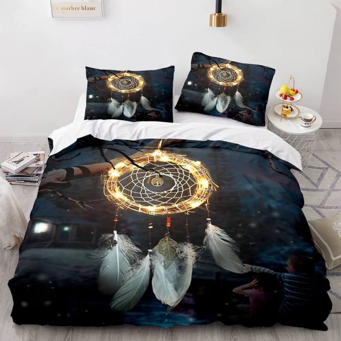 Dreamcatcher Cosplay Bedding Sets Quilt Duvet Covers Bed Sheets