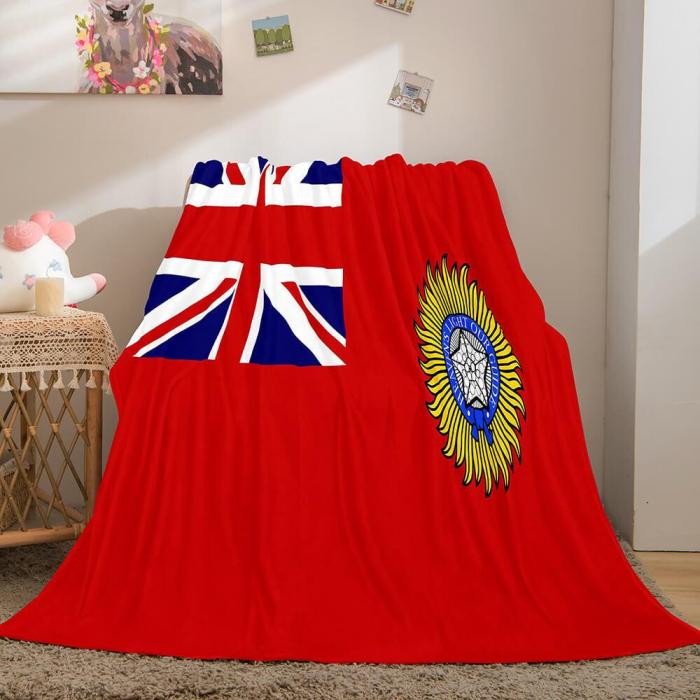 Famous Country National Flag Flannel Fleece Throw Blanket Bedding Sets