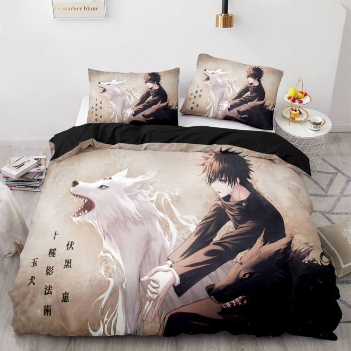 Jujutsu Kaisen Cosplay Bedding Sets Duvet Covers Comforter Bed Sheets