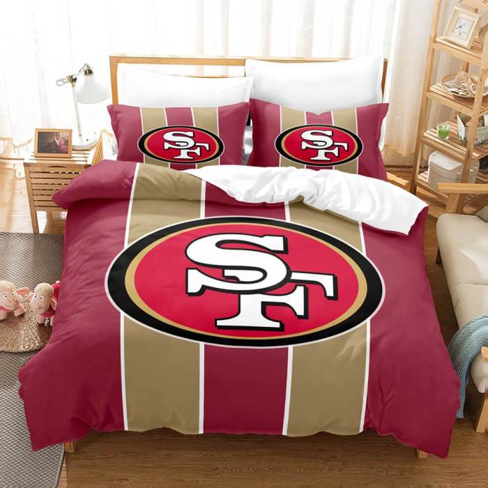 Sports Rugby Bedding Sets Full Duvet Covers Comforter Bed Sheets