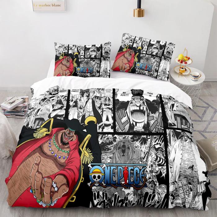 One Piece Cosplay Bedding Sets Duvet Covers Quilt Comforter Bed Sheets