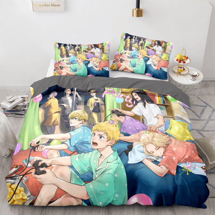 Tokyo Revengers Cosplay Bedding Set Duvet Cover Comforter Bed Sheets