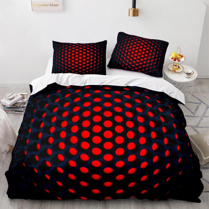 Honeycomb 3-Piece Bedding Sets Duvet Covers Comforter Bed Sheets
