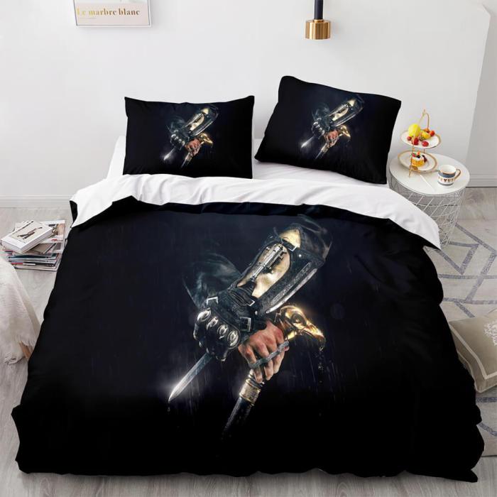 Assassin'S Creed Bedding Set Quilt Duvet Covers Comforter Bed Sheets